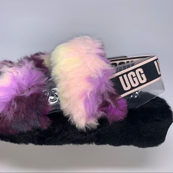 Ugg Oh Yeah Tie Dye Slides - Picture 6 of 10